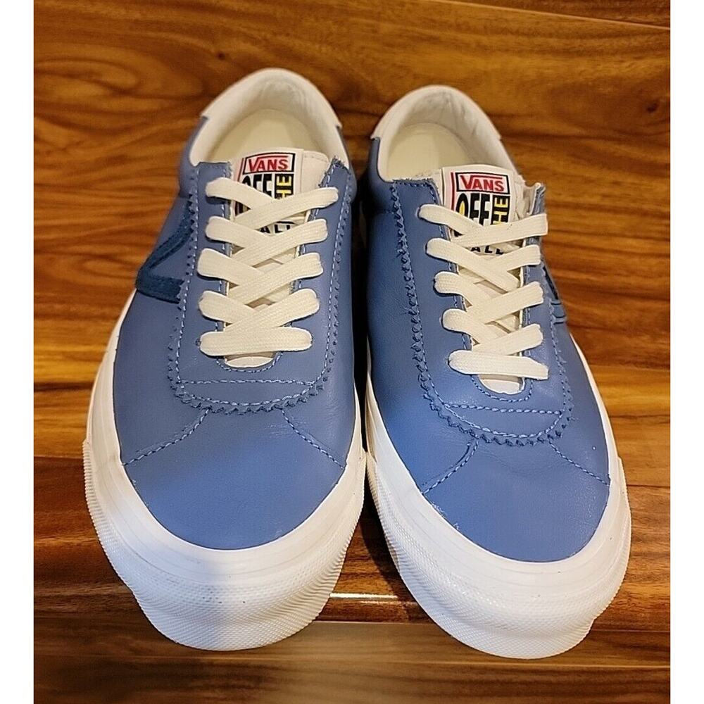Vans Off The Wall Vault OG EPOCH LX Leather Blue - Skate Shoes Size M6-W7.5 EUC